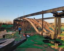 千樹承建河北園博園木結(jié)構(gòu)建筑在建中，敬請期待成品！